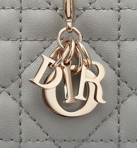 lady dior key case|Lady Dior Zipped Key Case Hazelnut Cannage Lambskin .